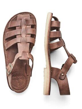 DUCKFEET RINGKØBING Brown Leather Sandals~40